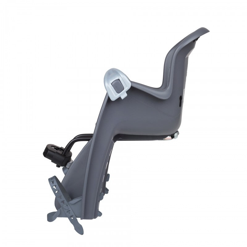 Polisport BILBY Junior Baby seat (Front only - Head tube fitting 28-40mm) Grey/Silver, upto 15KG