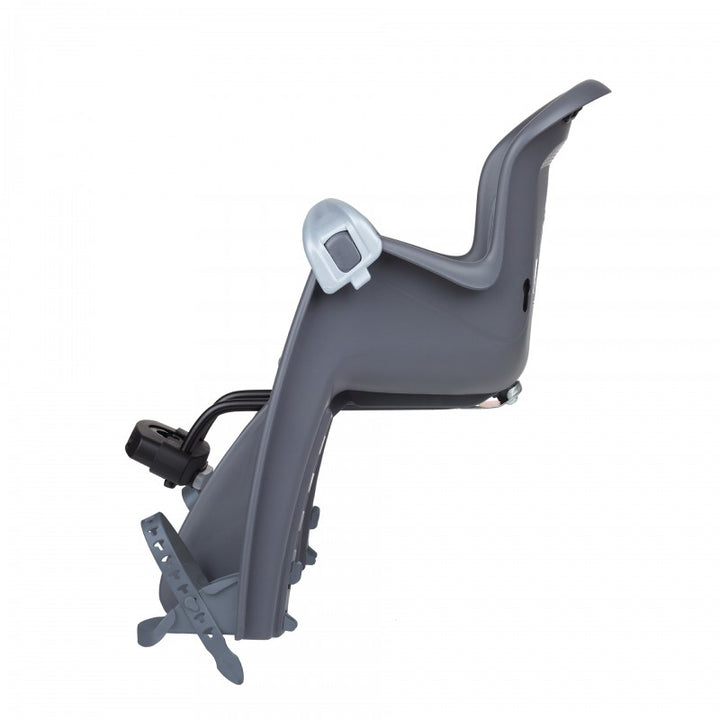 Polisport BILBY Junior Baby seat (Front only - Head tube fitting 28-40mm) Grey/Silver, upto 15KG