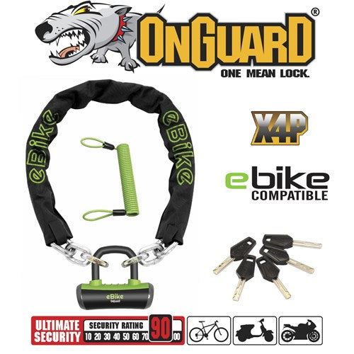 Onguard MASTIFF CHAIN LOCK E-Bike 110cm x 12mm