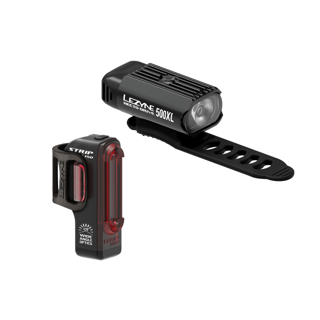 LEZYNE HECTO DRIVE 500/STRIP LIGHT PAIR