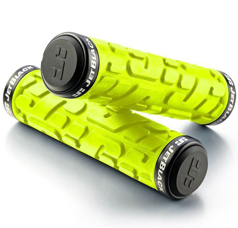 Jetblack rivet mtb lock on grips online