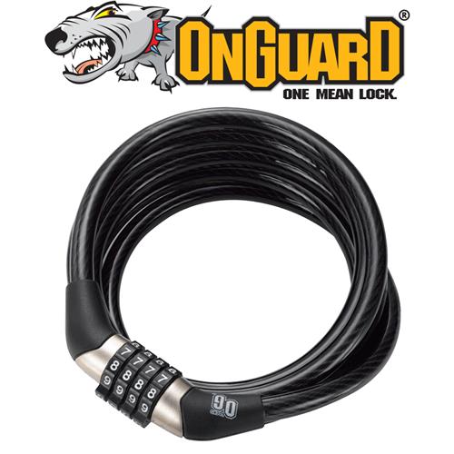 On Guard Coil Cable Combo Lock 150 x 8mm