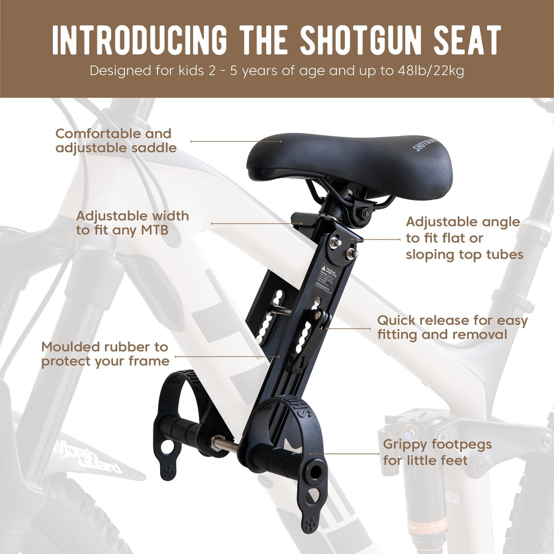 SHOTGUN Kid MTB Seat