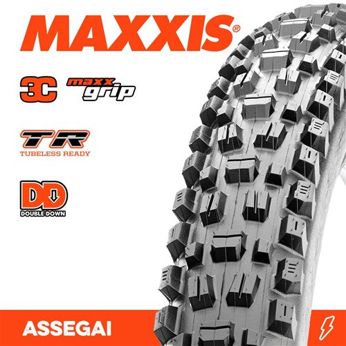 Maxxis ASSEGAI 29 X 2.50 3C GRIP DD TR FOLD 60TPI