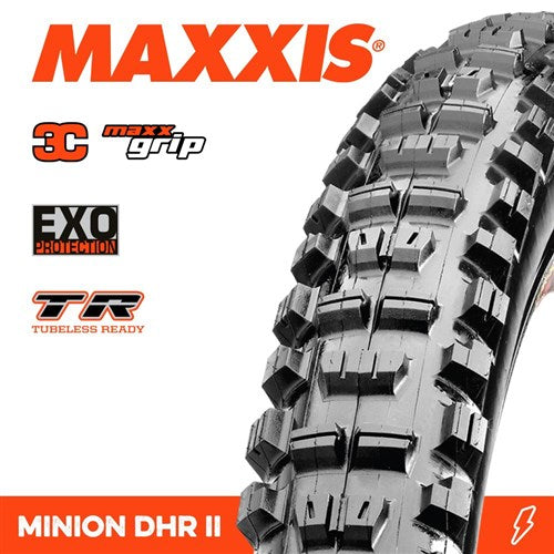 MINION DHR II 29 X 2.40 WT 3C GRIP EXO TR Fold 60TPI